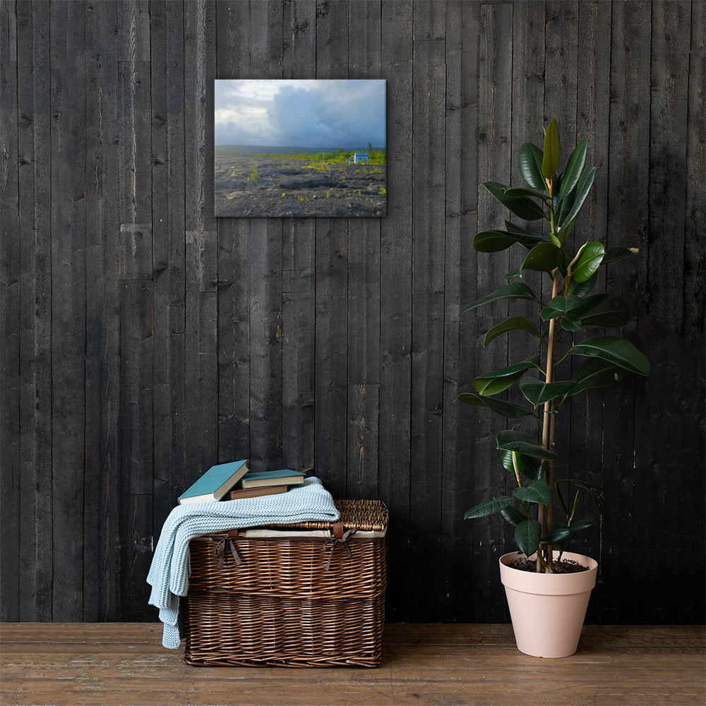 Lava fields canvas